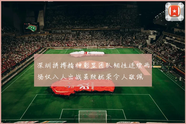 深圳拼搏精神彰显团队韧性连续两场仅八人出战虽败犹荣令人敬佩